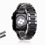 New A Band Men Link Ceramic Matte Space Gray Black Strap 8 7