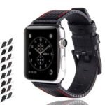 Mens Luxury Designers Black A Band Carbon Fiber Leather 7 6